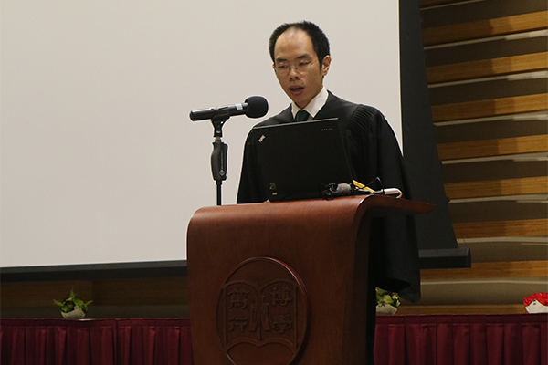 Assistant Professor Paul Fung, Hall Master of the Wellness College
